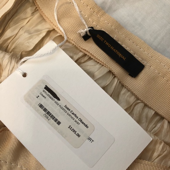 Juan Carlos Obando Silk Skirt - Picture 6 of 7